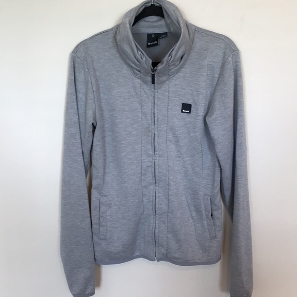 BENCH. Zip front/cowl neck sweatshirt w/thumb hole - Picture 7 of 8